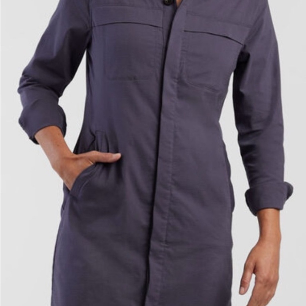 Title Nine Wren Utility Dress Navy size large